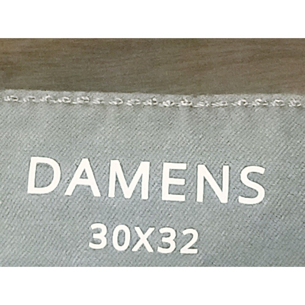 Mugsy Damens Men's Size 30x32 Light Gray Pants Stretch Chino K6PNDA (31x33) - Picture 5 of 6